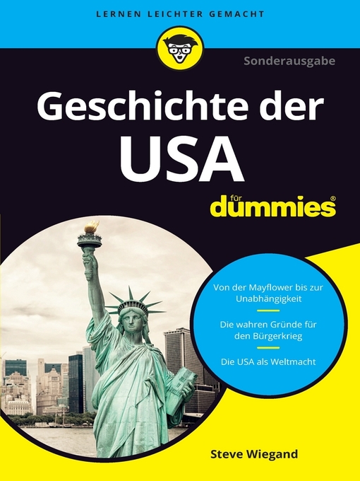 Title details for Die Geschichte der USA für Dummies by Steve Wiegand - Available
